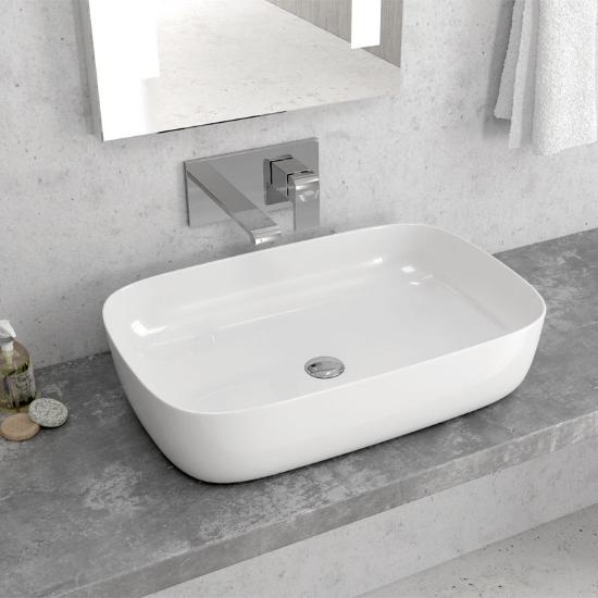 Εικόνα της Karag Νιπτήρας Επικαθήμενος Lt 2143-P 60X39X14,5cm