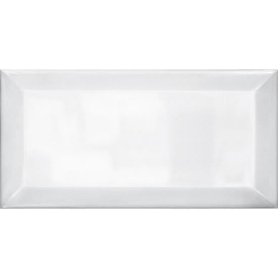 Εικόνα της Bagno Tiles Πλακάκι Metro Bizoute White 10X20Cm