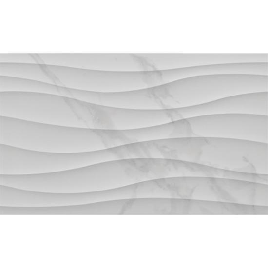 Εικόνα της Bagno Tiles Πλακάκι Nairobi Waves Blanco 33,3X55Cm