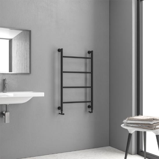 Εικόνα της Karag Θερμαντικό Σώμα Μπάνιου Μαύρο Design 6 9,3X56X90cm
