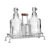 Εικόνα της Estia Δοχεία Υγρου Πιάτων Allure 2X300ml Με Μεταλλική Βάση & Θήκη Για Σφουγγάρι Ασημί