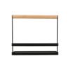 Εικόνα της Estia Θήκη Οργάνωσης Bamboo Essentials Με Χερουλι 24X10.5X21.3cm Μεταλλική Μαύρη