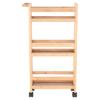 Εικόνα της Estia Τρόλευ Οργάνωσης Bamboo Essentials 3 Επιπεδων 36X15X74cm