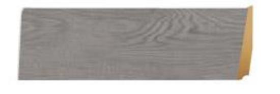 Εικόνα της Newplan Περβάζι Laminate 856116Χ80X2800mm