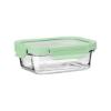 Εικόνα της Estia Φαγητοδοχείο Click&Seal Γυάλινο 640ml 18.9X14.5X6.7 Με Καπάκι Πλαστικό Mint