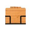 Εικόνα της Estia Σετ Επιφάνειες Κοπής Bamboo Essentials 5 Τεμ Με Μαύρη Μεταλλική Βάση