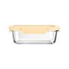 Εικόνα της Estia Φαγητοδοχείο Click&Seal Γυάλινο 640ml 18.9X14.5X6.7 Με Καπάκι Πλαστικό Ivory