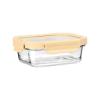 Εικόνα της Estia Φαγητοδοχείο Click&Seal Γυάλινο 640ml 18.9X14.5X6.7 Με Καπάκι Πλαστικό Ivory