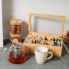 Εικόνα της Estia Κουτί Αποθήκευσης Bamboo 8 Θηκες 31X19X9cm Με Καπάκι