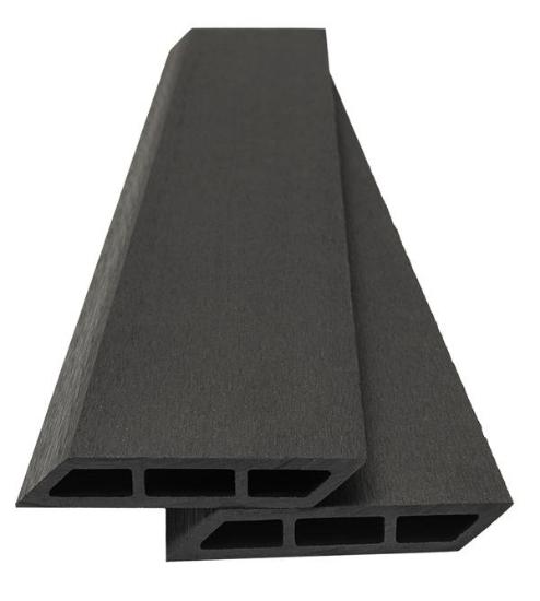 Εικόνα της Newplan Wpc Περιφραξης Prive 20/120mm D.Grey 6050