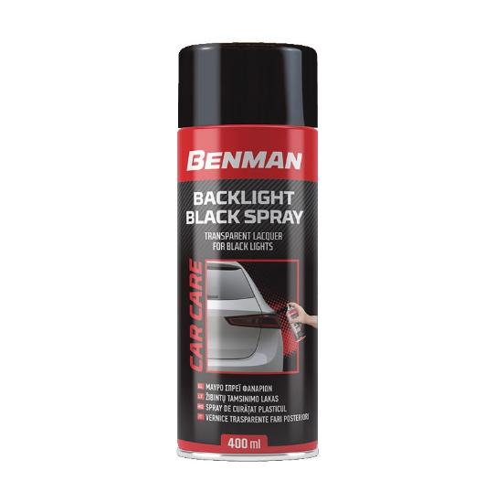 Εικόνα της Benman 35392 Σπρέι μαύρο χρώμα φαναριών 400ml