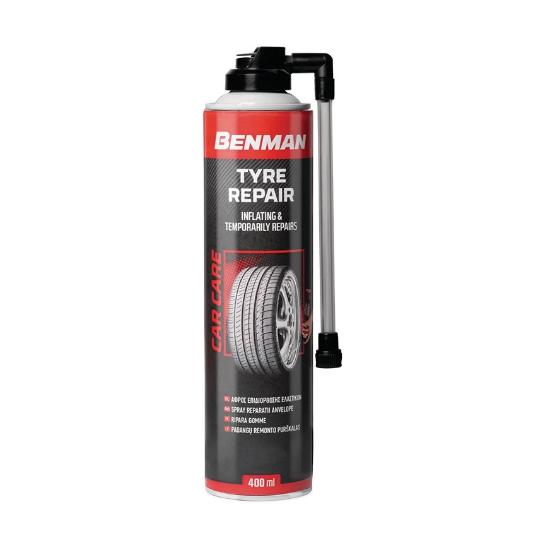 Εικόνα της Benman 28606 Σπρέι οχημάτων επιδιόρθωσης λάστιχου 400ml