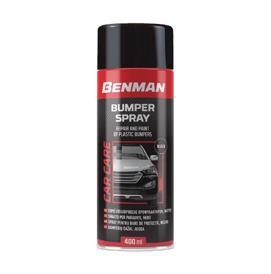 Εικόνα της Benman 33868 Bumper Σπρέι Βαφής για Πλαστικά Αυτοκινήτου Ανθρακί 400ml