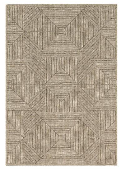 Εικόνα της NewPlan Χαλί Ethnik 2011C Brown/Caramel Beige - 070X140