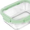 Εικόνα της Estia Φαγητοδοχείο Click&Seal Γυάλινο 1520ml 23.5X17.8X7.6cm Με Καπάκι Πλαστικό Mint