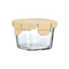 Εικόνα της Estia Φαγητοδοχείο Click&Seal Γυάλινο 160Ml 9.2X9.2X6.3Cm Με Καπάκι Πλαστικό Ivory