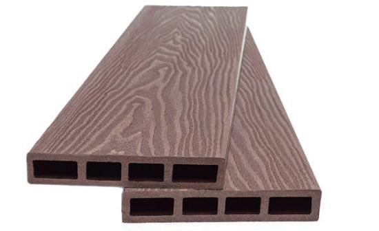 Εικόνα της NewPlan WPC Περίφραξης Νέας Γενιάς 20/120mm L.BROWN 9040