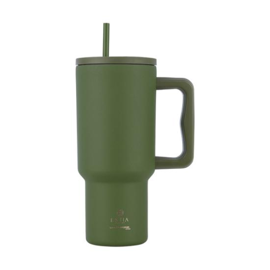 Εικόνα της Estia Θερμός Straw Tumbler Xl Save The Aegean 900Ml Forest Spirit