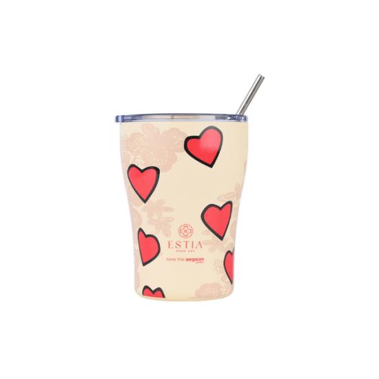 Εικόνα της Estia Θερμός Coffee Mug Save The Aegean 350Ml Tender Lace