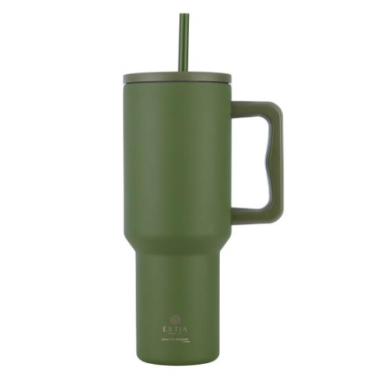 Εικόνα της Estia Θερμός Straw Tumbler Xl Save The Aegean 1200Ml Forest Spirit
