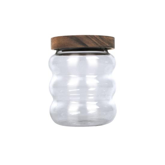 Εικόνα της Estia Δοχείο Αποθήκευσης Allure Γυάλινο 500Ml 9.5X9.5X12Cm