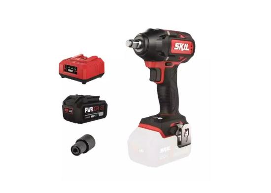 Εικόνα της Skil Σετ Μπουλονόκλειδο 20V 250Nm Brushless Με Μπαταρία 4,0Ah & Φορτιστή 2.4Α