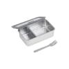 Εικόνα της Estia Estia Φαγητοδοχείο Click&Seal Γυάλινο 1050Ml 21.6X16.5X7.4Cm Με Καπάκι Πλαστικό Ivory
