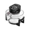 Εικόνα της Estia Φουρνάκι Ρομπότ Crystal Cook 1400w 12lt Με Αντιστάσεις Μαύρο