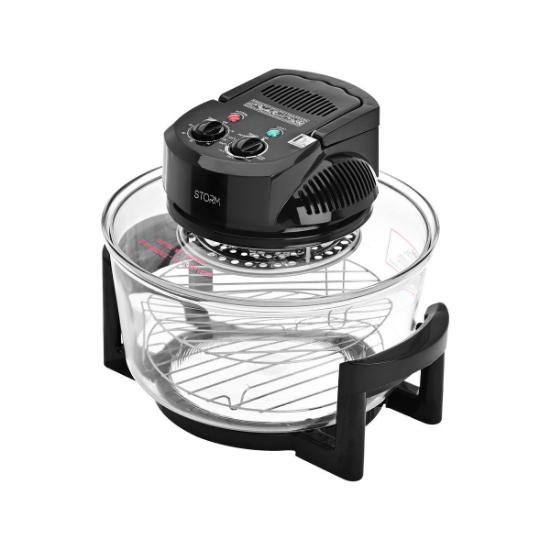 Εικόνα της Estia Φουρνάκι Ρομπότ Crystal Cook 1400w 12lt Με Αντιστάσεις Μαύρο