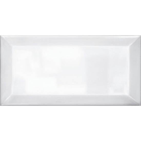 Εικόνα της Bagno Tiles Πλακάκι Metro Bizoute White 10X20Cm