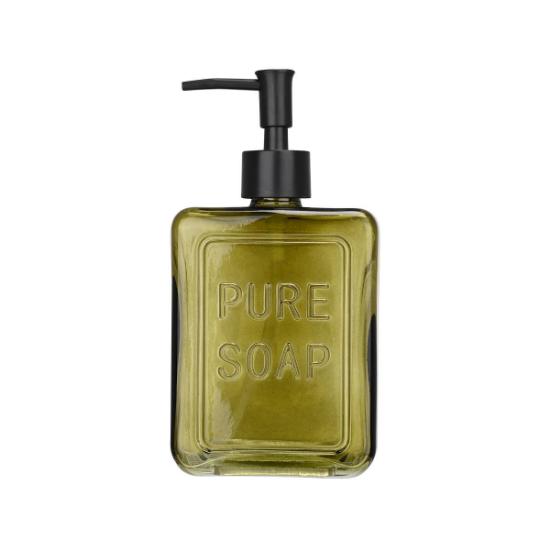 Εικόνα της Estia Estia Αντλία Σαπουνιού Pure Soap Γυάλινη 520Ml Πρασινη