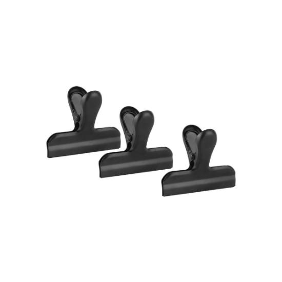 Εικόνα της Estia Κλιπ Για Σακουλες Τροφιμων Μαύρα 3 Τεμ.