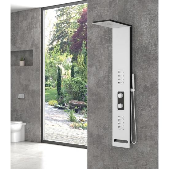 Εικόνα της Karag Στήλη Υδρομασάζ Bianco Nero A7117