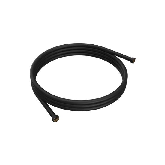 Εικόνα της Karag Σπιράλ Τηλεφώνου Ντους Fb10106 Μαύρο Karag 120Cm