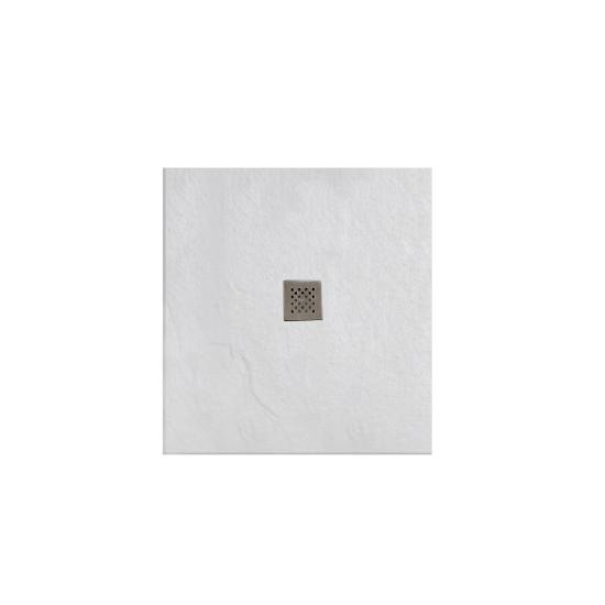 Εικόνα της Karag Ντουζιέρα τετράγωνη Υψηλής Αντοχής CLASSIC Bianco