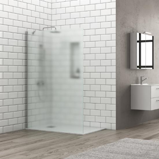 Εικόνα της Karag Σταθερό Διαχωριστικό Ντουζιέρας με icy Κρύσταλλο S 28F ALTO Cromo