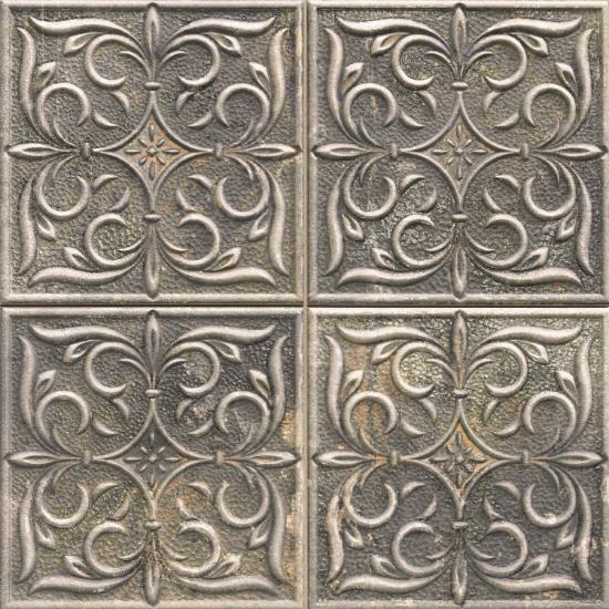 Εικόνα της Bagno Tiles Πλακάκι Antigua Lis Black 33X33Cm