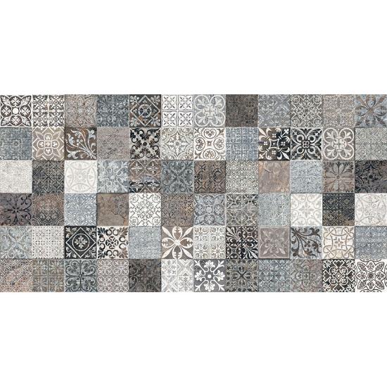 Εικόνα της Bagno Tiles Πλακάκι Deco Lys Gris 32X62,5Cm