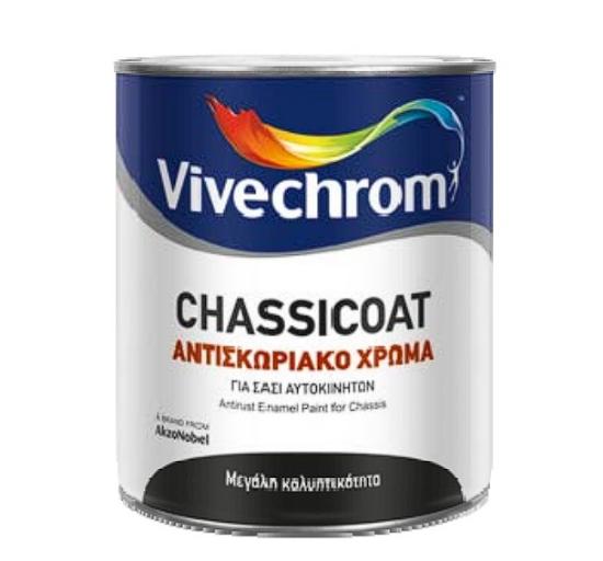Εικόνα της Vivechrom Chassicoat Αντισκωριακό Χρώμα για Σασί Αυτοκινήτων 24 Μαύρο 2.5lt