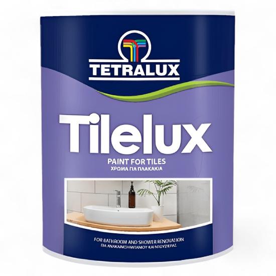Εικόνα της Tetralux Tilelux Χρώμα Νερού για Ανακαίνιση Πλακιδίων 750ml (Σατινέ)