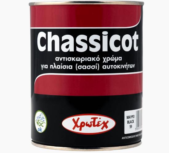 Εικόνα της Χρωτέχ Chassicot Ειδικό Αντισκωριακό Υπόστρωμα και Τελικό Χρώμα