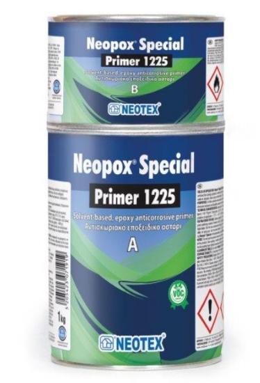 Εικόνα της Neopox Special Primer 1225 (A+B)1kg Εποξειδικό Αντισκωριακό αστάρι
