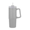 Εικόνα της Estia Homely Θερμός Straw Tumbler 900ml PEBBLE GRAY