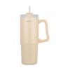 Εικόνα της Estia Homely Θερμός Straw Tumbler 900ml SANDSTONE