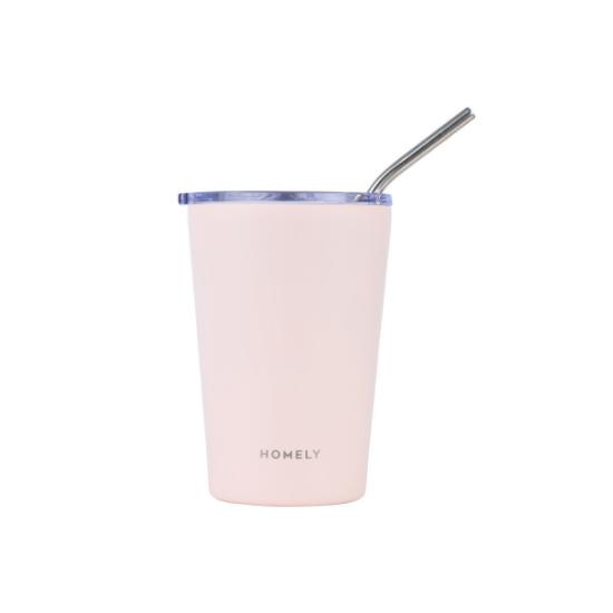 Εικόνα της Estia Homely Θερμός Mug 400Ml Rose Quartz