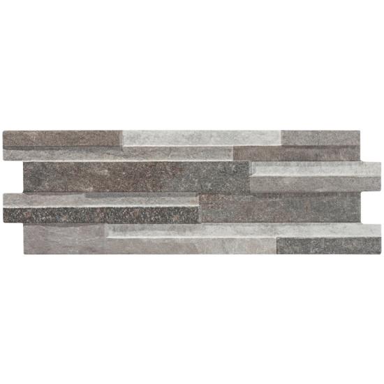 Εικόνα της Bagno Tiles Πλακάκι Azteca Grafito Karag 17X52Cm