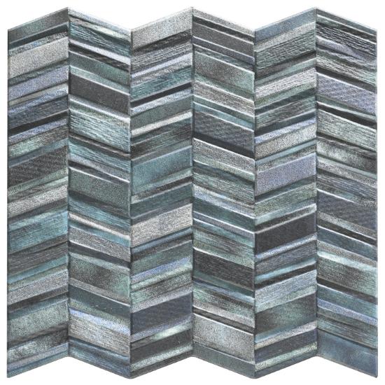Εικόνα της Bagno Tiles Πλακάκι Chevron Ocean 44X44Cm