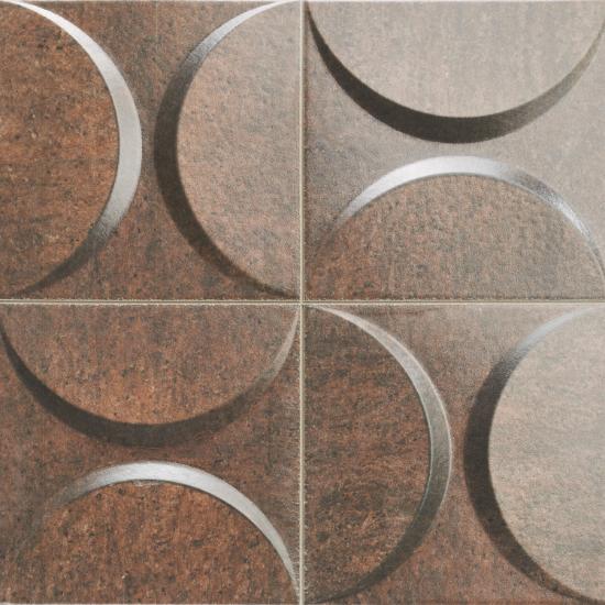 Εικόνα της Bagno Tiles Πλακάκι Eclipse Copper Karag 33X33Cm