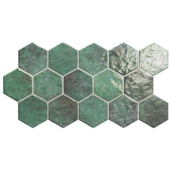 Εικόνα της Bagno Tiles Πλακάκι Hex Zelige 26,5X51Cm
