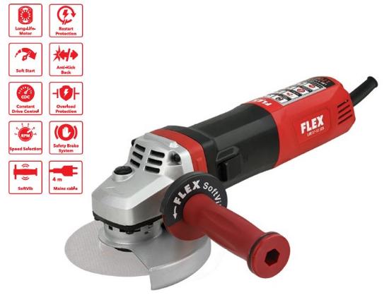 Εικόνα της Flex Γωνιακός Τροχός LBE 17-11 125